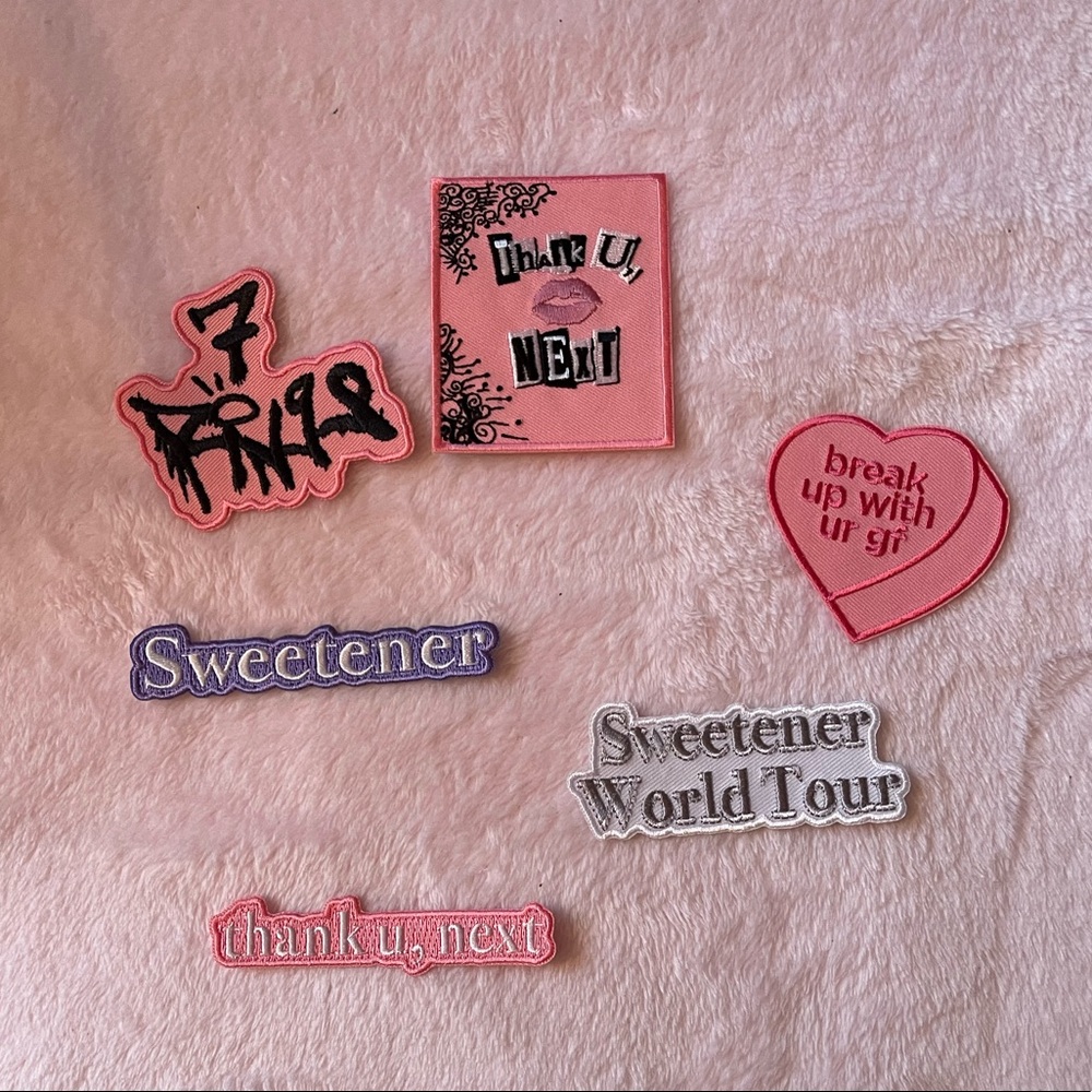 Sweetener your Ariana Grande patches